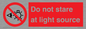 PP12646: Do not stare at light source