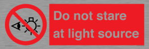 PP12646: Do not stare at light source