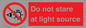 PP12646: Do not stare at light source