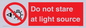 PP12646: Do not stare at light source