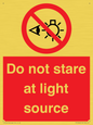 PP12646: Do not stare at light source