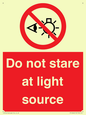 PP12646: Do not stare at light source