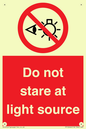 PP12646: Do not stare at light source