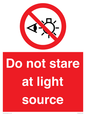 PP12646: Do not stare at light source