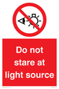 PP12646: Do not stare at light source
