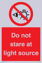 PP12646: Do not stare at light source