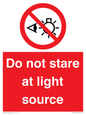PP12646: Do not stare at light source