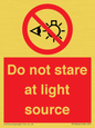 PP12646: Do not stare at light source