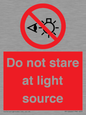 PP12646: Do not stare at light source