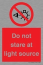 PP12646: Do not stare at light source