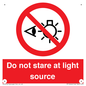 PP12646: Do not stare at light source