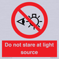 PP12646: Do not stare at light source