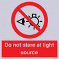 PP12646: Do not stare at light source