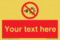 PP12670: Custom Prohibition: Do not stare at light source