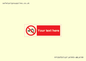 PP12670: Custom Prohibition: Do not stare at light source