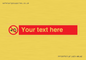 PP12670: Custom Prohibition: Do not stare at light source