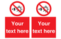 PP12670: Custom Prohibition: Do not stare at light source