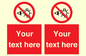 PP12670: Custom Prohibition: Do not stare at light source
