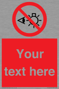 PP12670: Custom Prohibition: Do not stare at light source