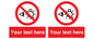 PP12670: Custom Prohibition: Do not stare at light source