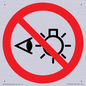 PP12692: Prohibition: Do not stare at light source