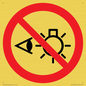 PP12692: Prohibition: Do not stare at light source