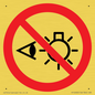 PP12692: Prohibition: Do not stare at light source