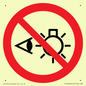 PP12692: Prohibition: Do not stare at light source