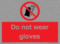 PP1358: Do not wear gloves