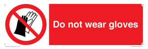 PP1358: Do not wear gloves