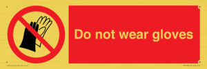 PP1358: Do not wear gloves
