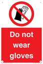 PP1358: Do not wear gloves