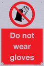 PP1358: Do not wear gloves
