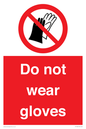 PP1358: Do not wear gloves