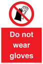 PP1358: Do not wear gloves