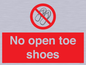 PP16769: No Open toe shoes