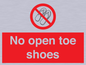 PP16769: No Open toe shoes