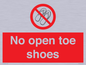 PP16769: No Open toe shoes