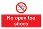 PP16769: No Open toe shoes