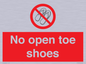 PP16769: No Open toe shoes