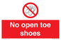 PP16769: No Open toe shoes