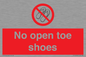 PP16769: No Open toe shoes