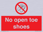 PP16769: No Open toe shoes