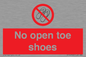 PP16769: No Open toe shoes