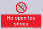PP16769: No Open toe shoes