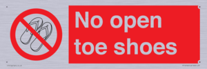 PP16769: No Open toe shoes