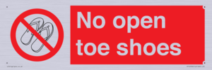 PP16769: No Open toe shoes
