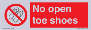 PP16769: No Open toe shoes