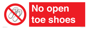 PP16769: No Open toe shoes