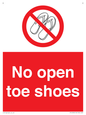 PP16769: No Open toe shoes